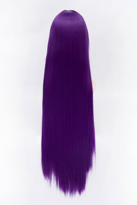 Guilty Crown Shirakiin Riricho Long Purple Straight Cosplay Wig - 100cm Heat Resistant Fiber