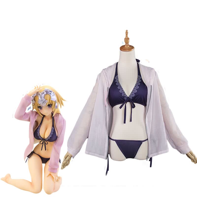 Rolecos Jeanne d'Arc Summer Swimsuit Cosplay Costume - Fate/Grand Order