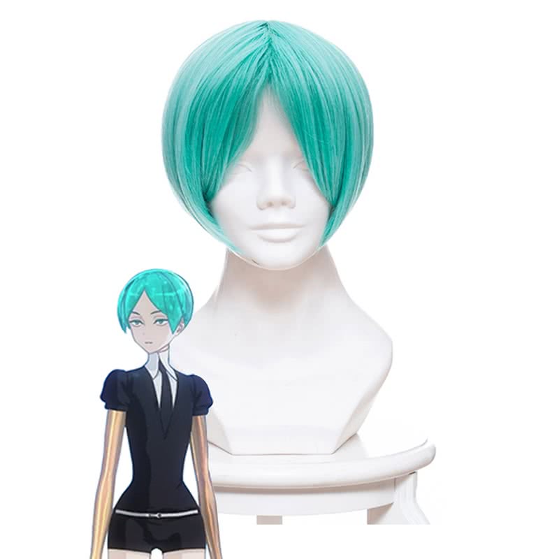 Cosplay Store Phosphophyllite Green Short Wig - Land of the Lustrous