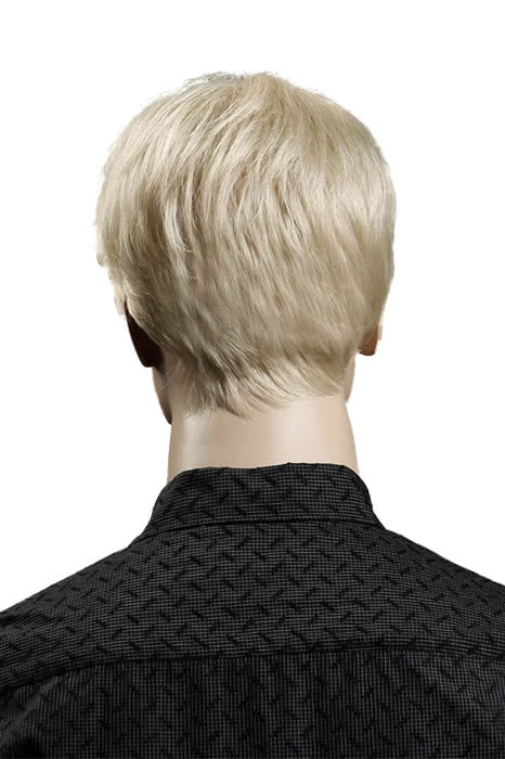 OROCOSPLAY Blonde Short Fashion Wig - 25cm Kanekalon Synthetic Men's Hair