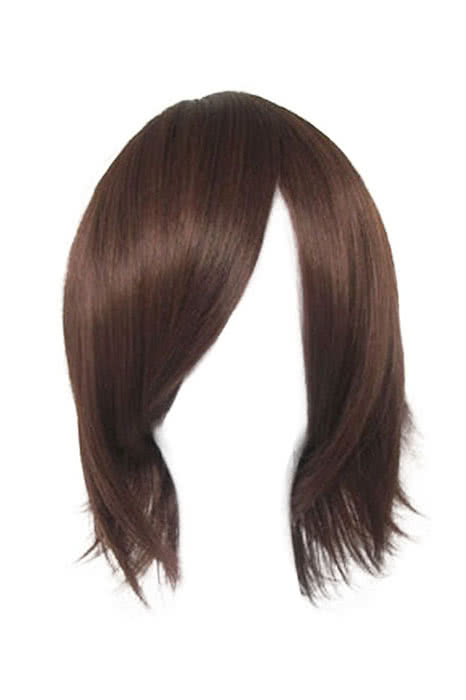 Rolecos Okita Souji Cosplay Wig - Hakuouki Brown 35cm