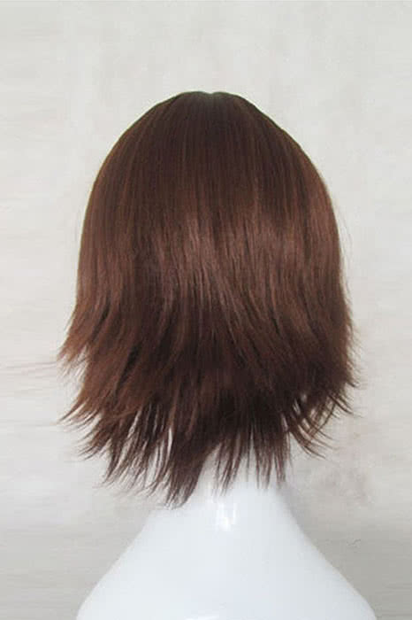 Rolecos Okita Souji Cosplay Wig - Hakuouki Brown 35cm