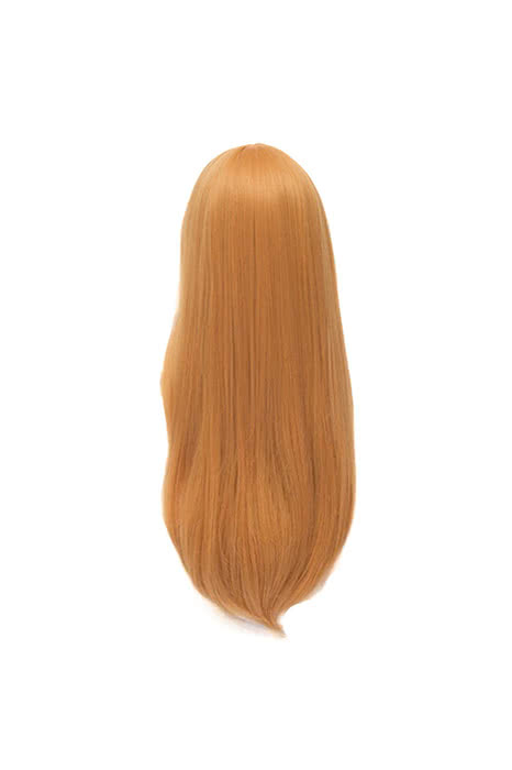 Evangelion Soryu Asuka Langley Long Orange Straight Cosplay Wig - 55cm Heat Resistant Fiber