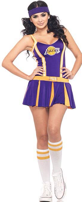 Cheerleader Purple Baseball Game Costume Girl Dress Uniform - Cheer Squad Outfit