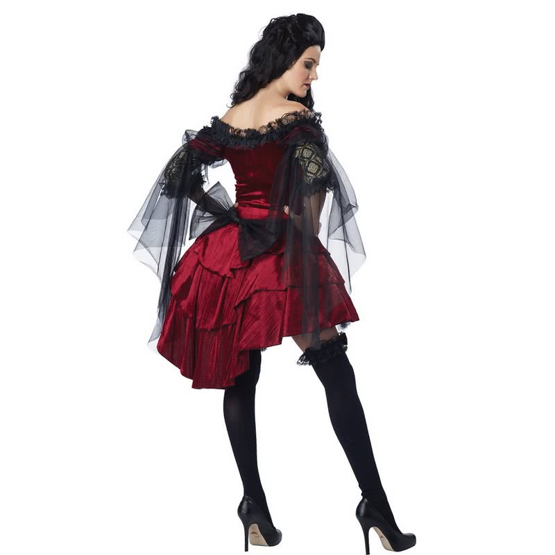 Cosplay Store Vampire Halloween Dress - Lady Costume with Mask