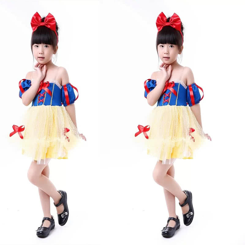 OROCOSPLAY Baby Girls Snow White Dress - Fancy Costume Outfit