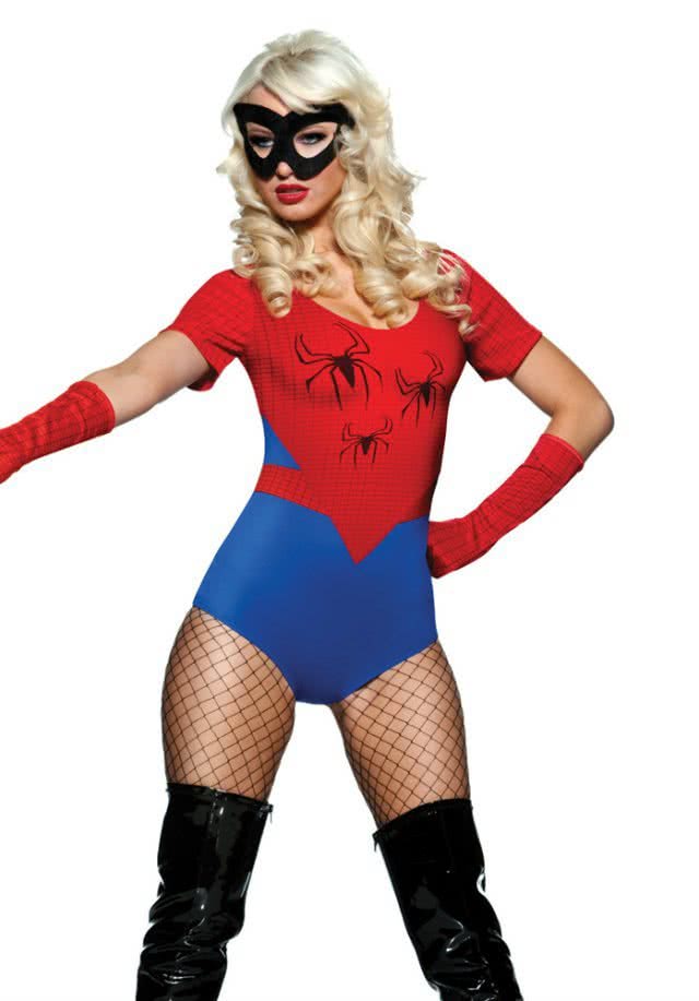 Rolecos Spider Girl Halloween Costume - Sexy Superhero