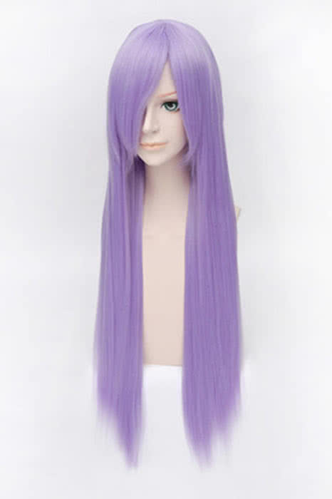 Touhou Project Reisen Udongein Inaba Long Purple Straight Cosplay Wig - 80cm Heat Resistant Fiber