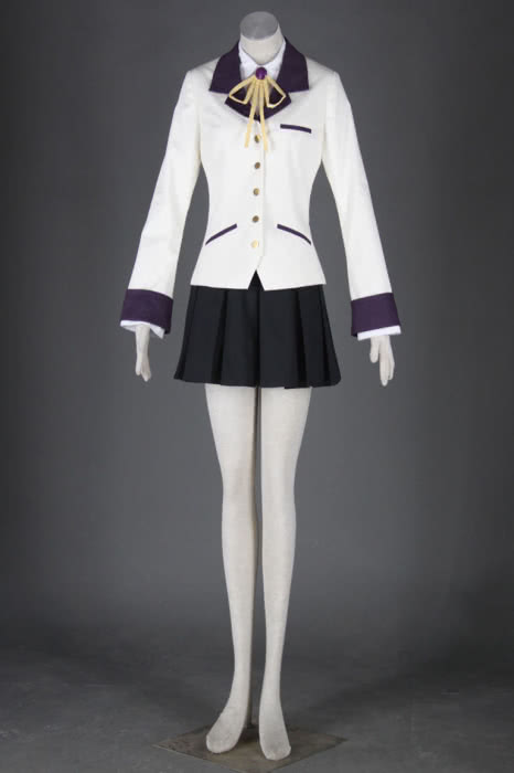 Angel Beats Kanade Tachibana Cosplay Costume - School Uniform Full Set