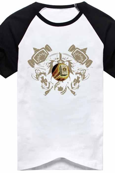 World of Warcraft Paladin Cotton T-Shirt - Short Sleeve Cosplay Top
