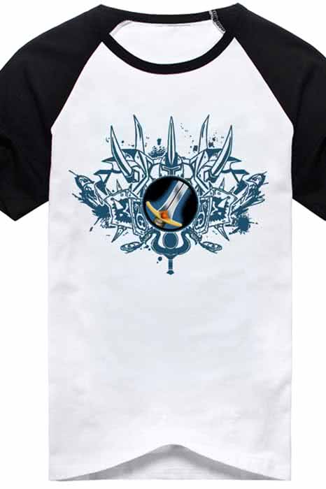 World of Warcraft Warrior Cotton T-Shirt - Short Sleeve Cosplay Top