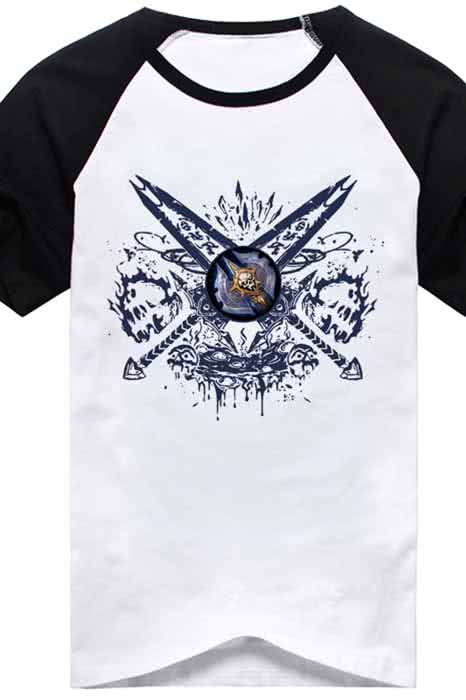 World of Warcraft Death Knight Cotton T-Shirt - Short Sleeve Cosplay Top