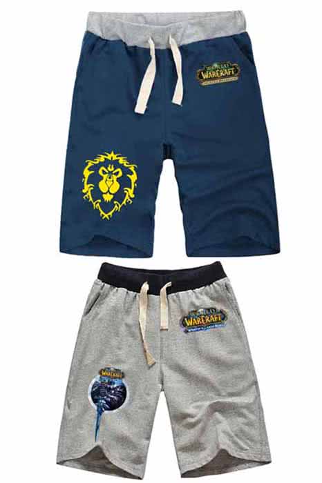 World of Warcraft Alliance Cotton Shorts - Cosplay Bottom Wear