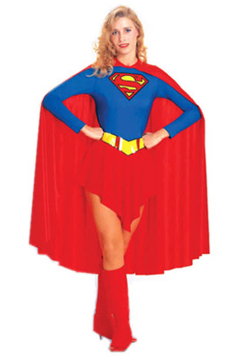 Rolecos Supergirl Red Cloak Costume - DC Comics