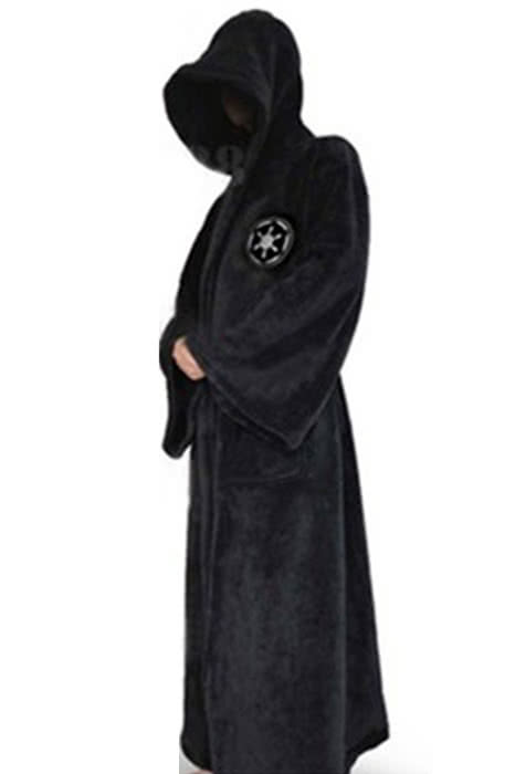 Rolecos Star Wars Jedi Robe - Black Coral Fleece