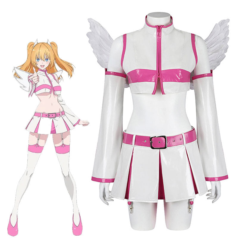 OROCOSPLAY Lilysa Amano Cosplay Costume - 2.5 Jigen no Ririsa Patent Leather Outfit