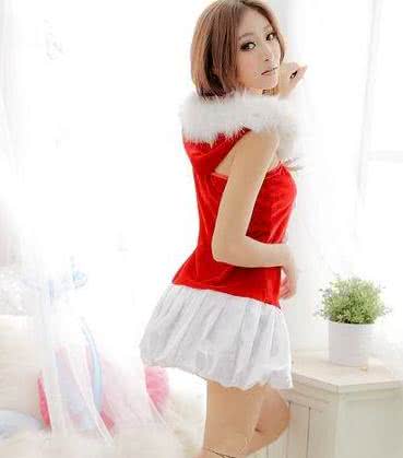 Rolecos Women's Christmas Dress - Short Sleeve Party Costume