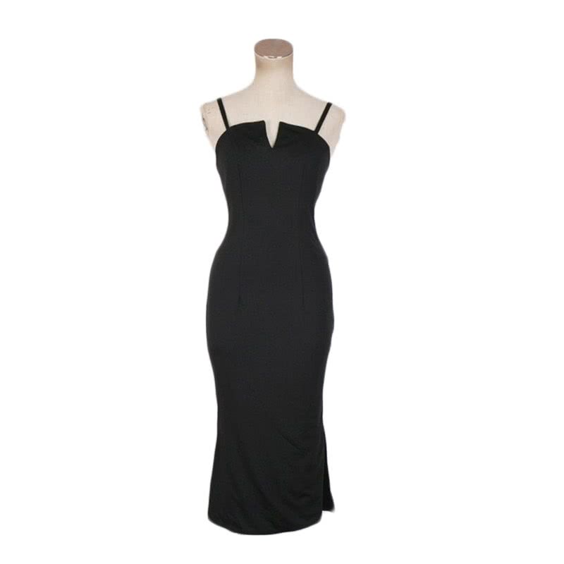 Fullmetal Alchemist Lust Black Dress Cosplay Costume - Chiffon