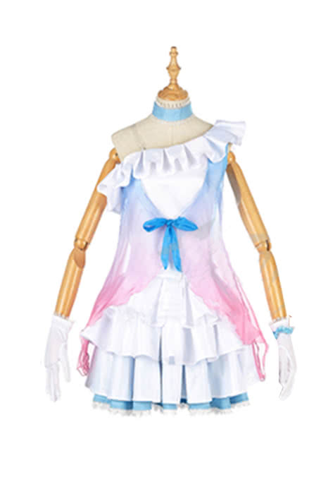 High Quality Anime Costumes Nozomi Tojo Blue Cosplay Dress - Love Live Yume No Tobira