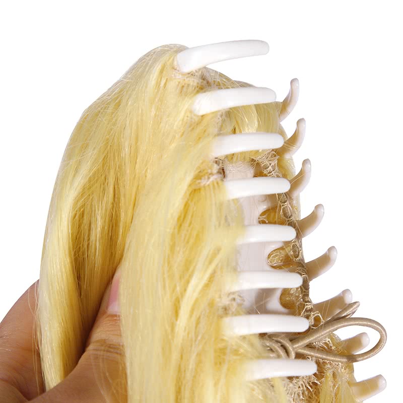 Rolecos Saotome Meari Cosplay Wig - Kakegurui Yellow 45cm