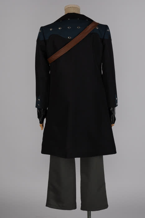 Sword Art Online Kirito Full Set Cosplay Costume - Coat Shirt Belt Pants Waistcoat Gloves