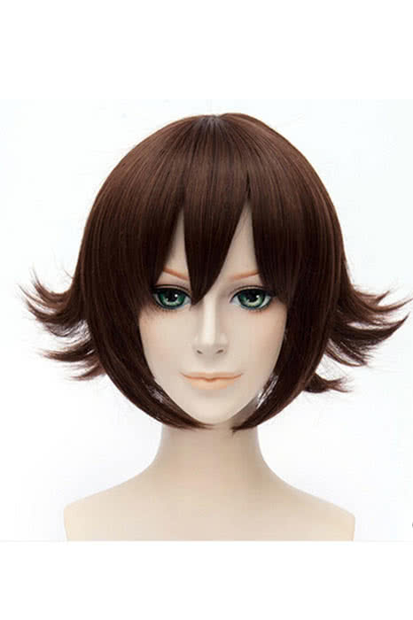 Rolecos Yukikaze Short Brown Wig - Kantai Collection Kancolle