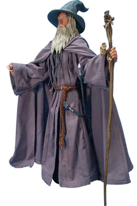 High Quality Costume Gandalf Wizard Cosplay Costume - Lord of the Rings