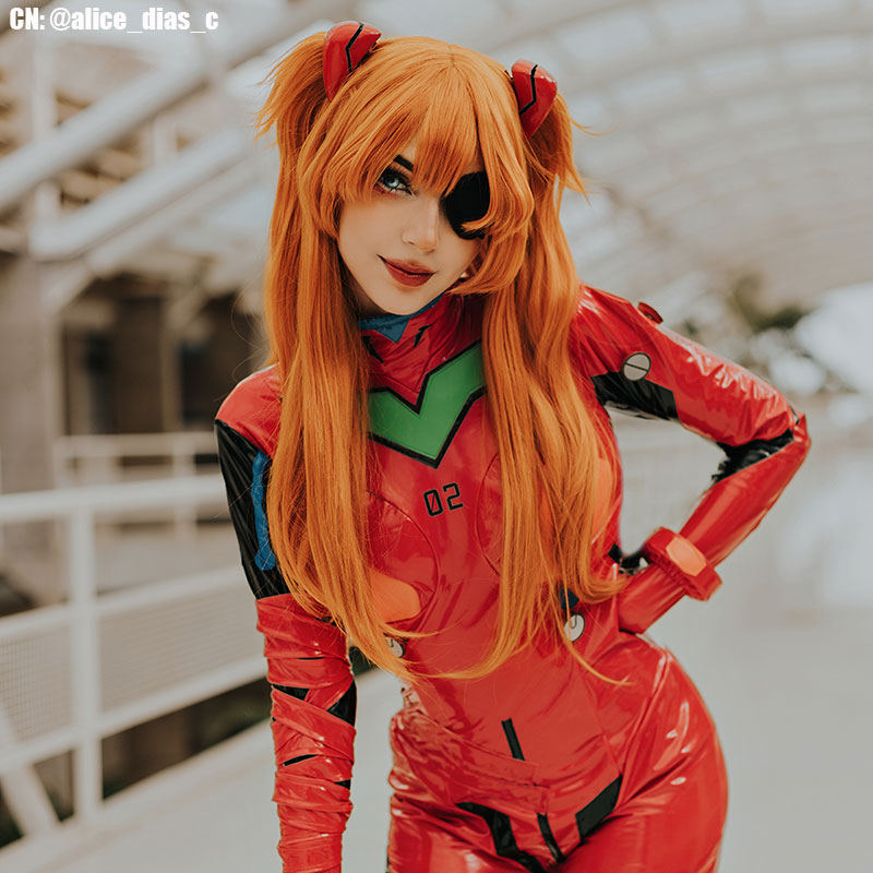 OROCOSPLAY Asuka Langley Combat Suit Cosplay Costume - Evangelion
