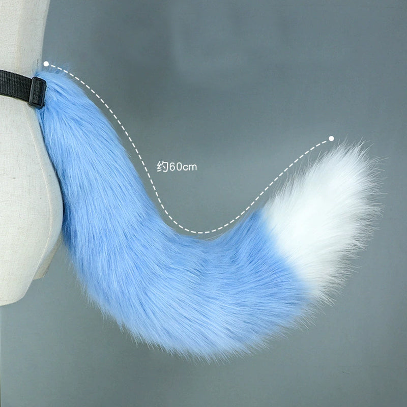 OROCOSPLAY Anime Fox Tail Cosplay Prop Fur Tail - 11 Colors