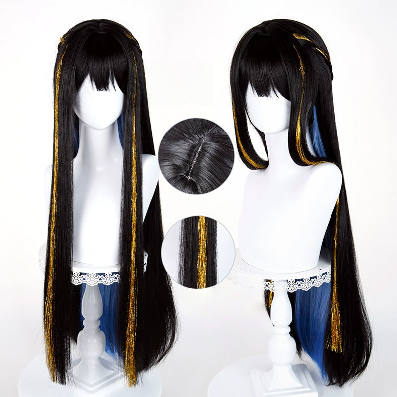 OROCOSPLAY Constance Cosplay Wig Mixed Black - Honkai: Star Rail