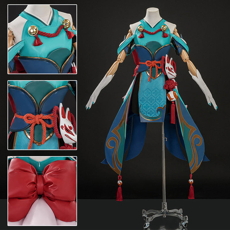OROCOSPLAY Inari Kiriko Cosplay Costume - Overwatch