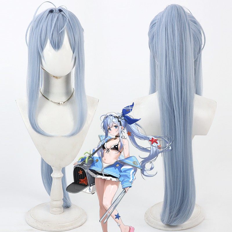 Rolecos Anchor Light Blue Wig - Nikke Victory