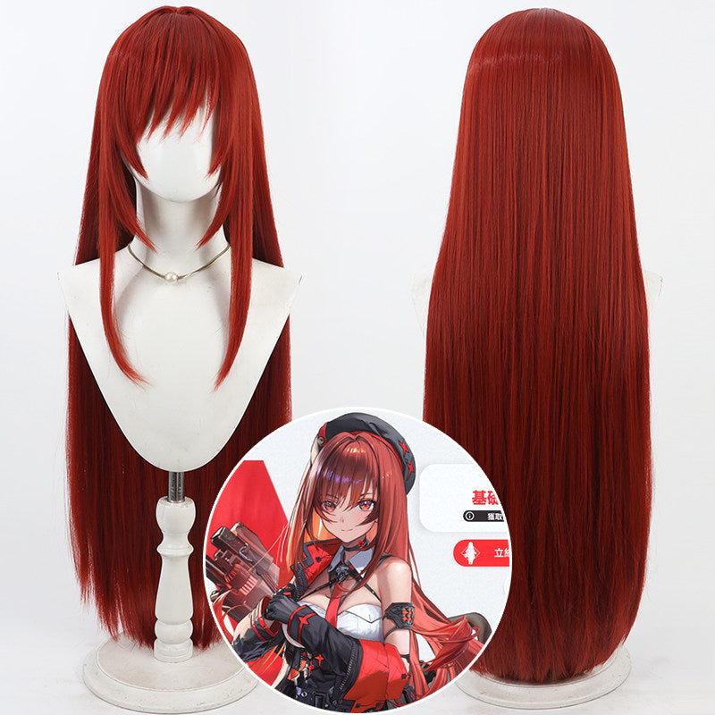 Rolecos Rapi Long Red Wig - Nikke Victory