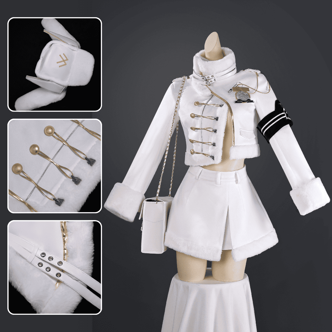 OROCOSPLAY Blanc Fortune Express Sexy Cosplay Costume - NIKKE