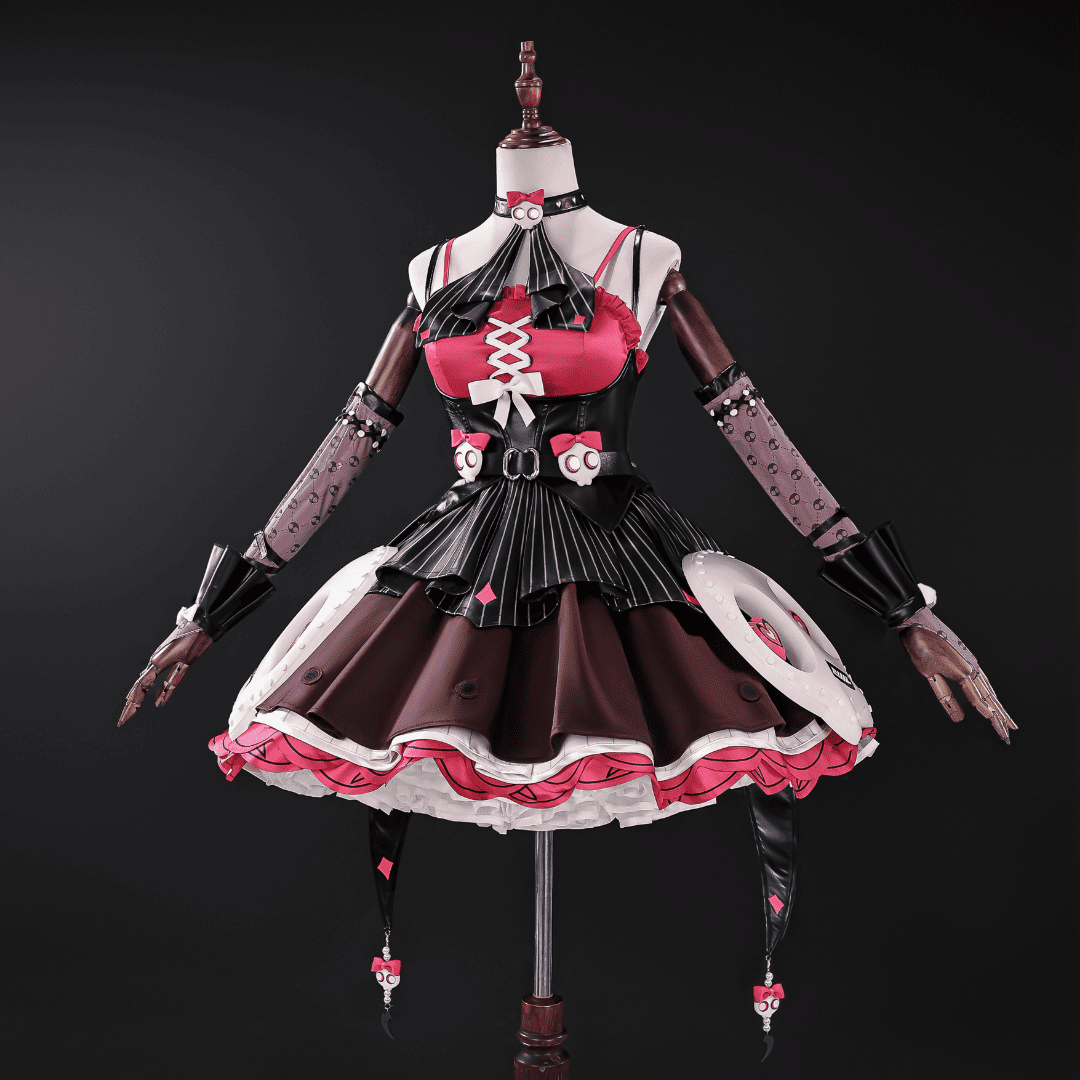 Rolecos Aria Black Red Costume - Zenless Zone Zero