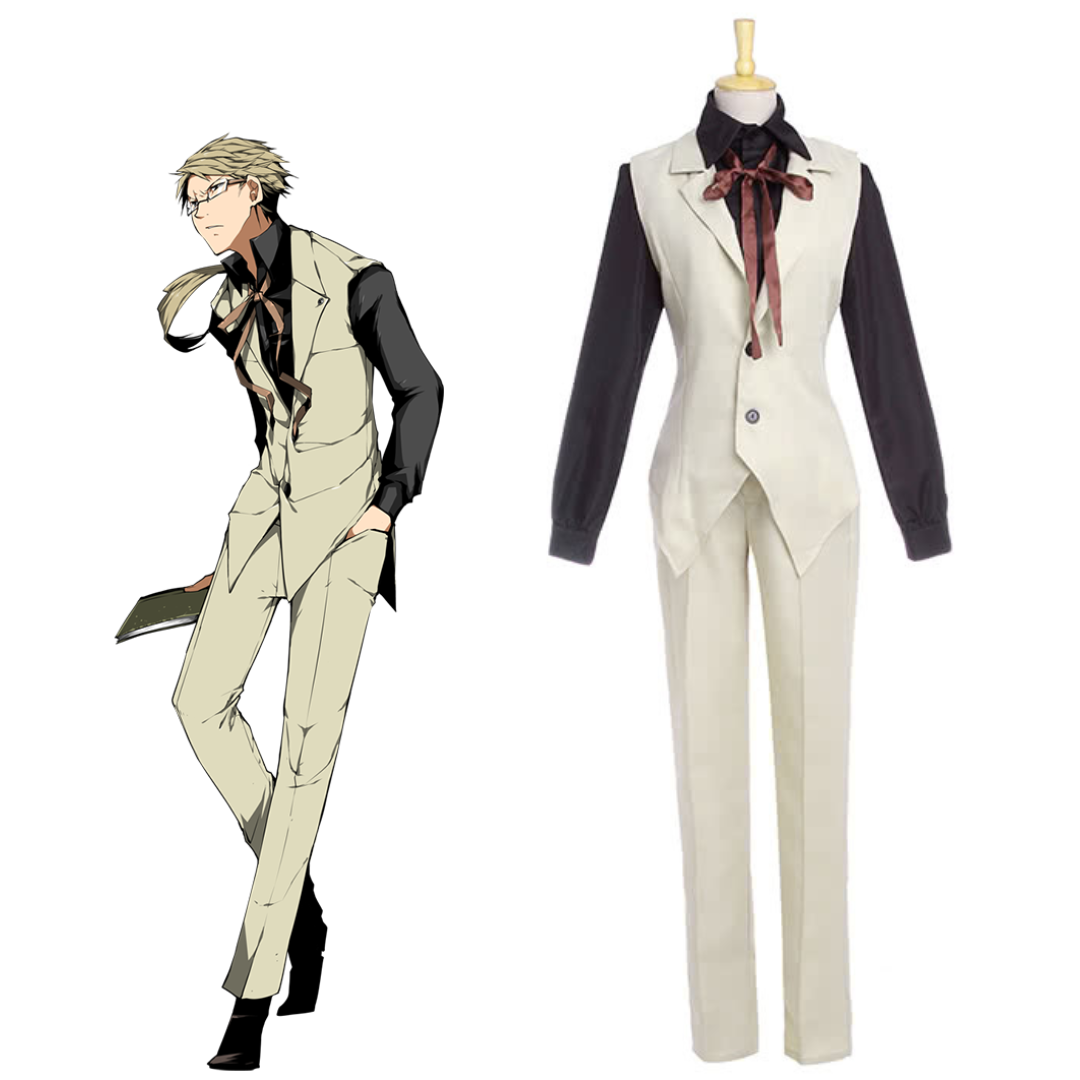 OROCOSPLAY Doppo Kunikida Cosplay Costume - Bungou Stray Dogs