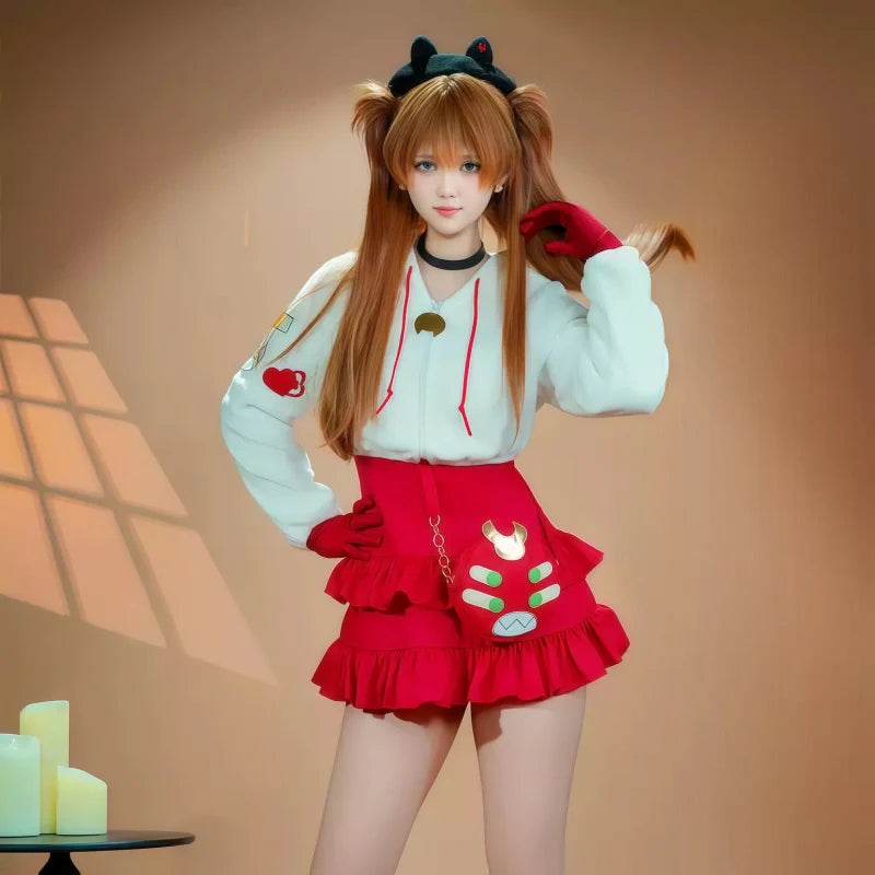OROCOSPLAY Asuka Langley Christmas Cosplay Costume - EVA