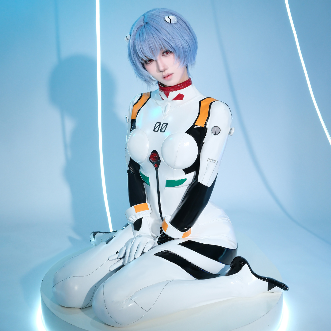 OROCOSPLAY Ayanami Rei Combat Suit Cosplay Costume - Evangelion