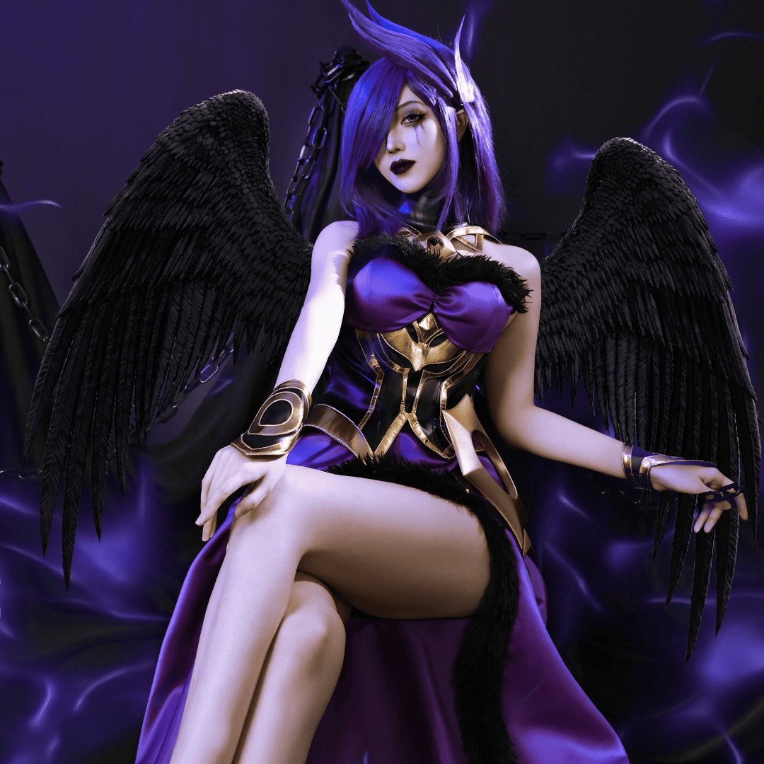 OROCOSPLAY Fallen Angel Morgana Cosplay Costume - League of Legends