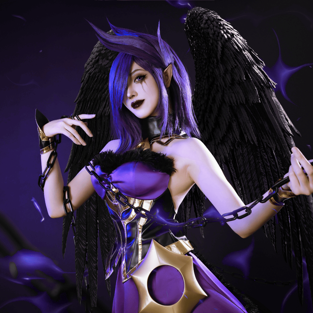OROCOSPLAY Fallen Angel Morgana Cosplay Costume - League of Legends