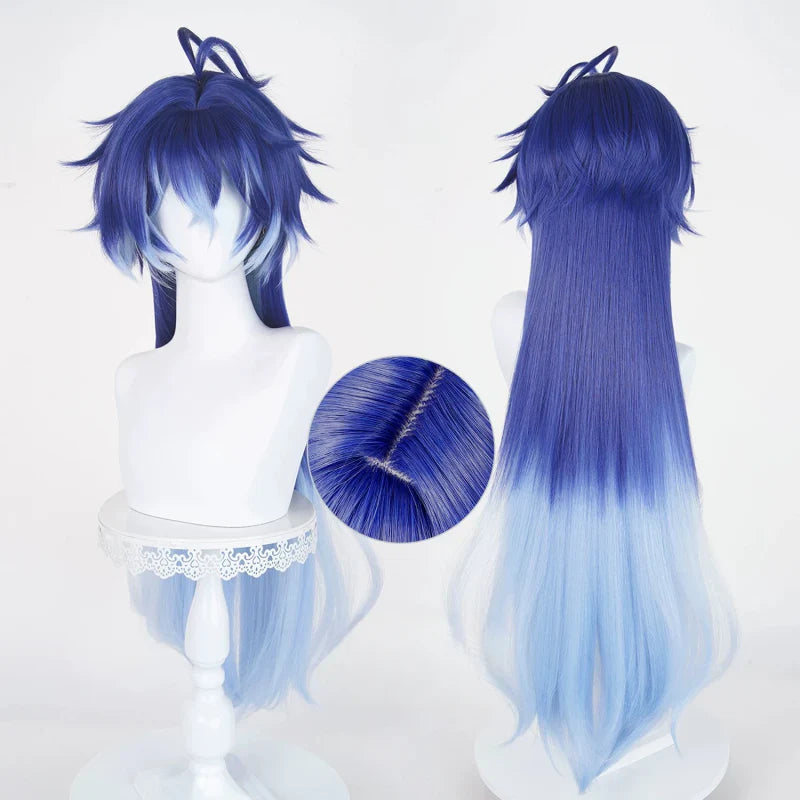 OROCOSPLAY Flins Cosplay Wig Blue Gradient - Genshin Impact