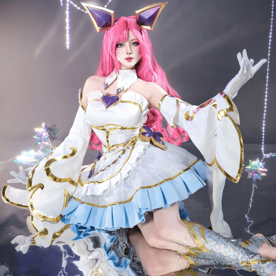 Rolecos Perfume Gem Ahri Costume - LOL Golden Spatula