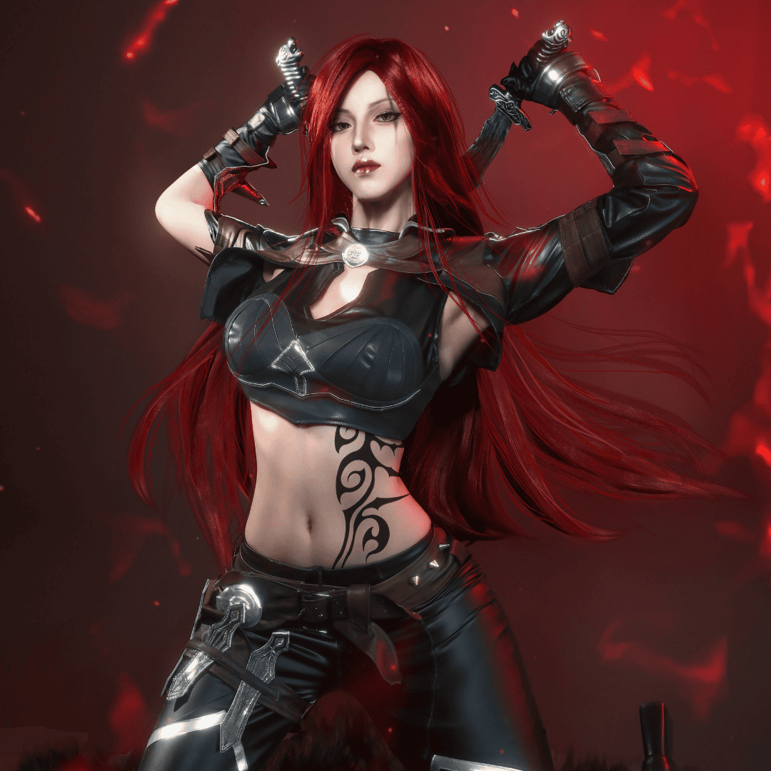 OROCOSPLAY Katarina the Sinister Blade Cosplay Costume - League of Legends