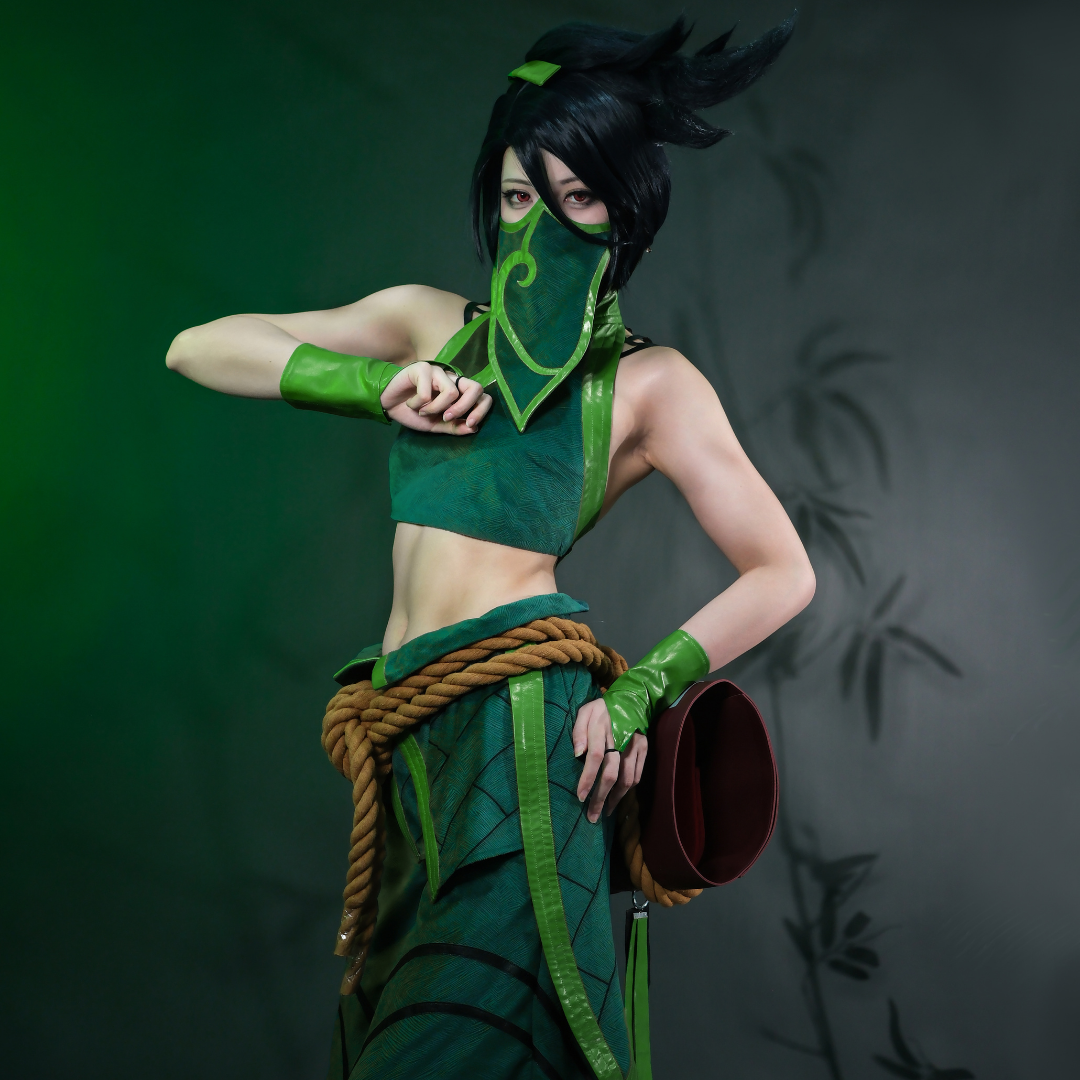 OROCOSPLAY Akali Cosplay Costume - League of Legends