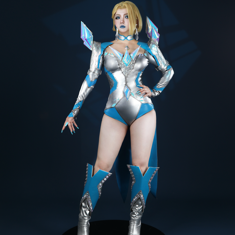 Rolecos Emma Frost Costume - Marvel Rival Halloween