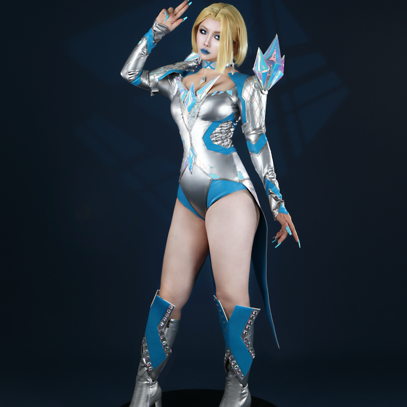 Rolecos Emma Frost Costume - Marvel Rival Halloween
