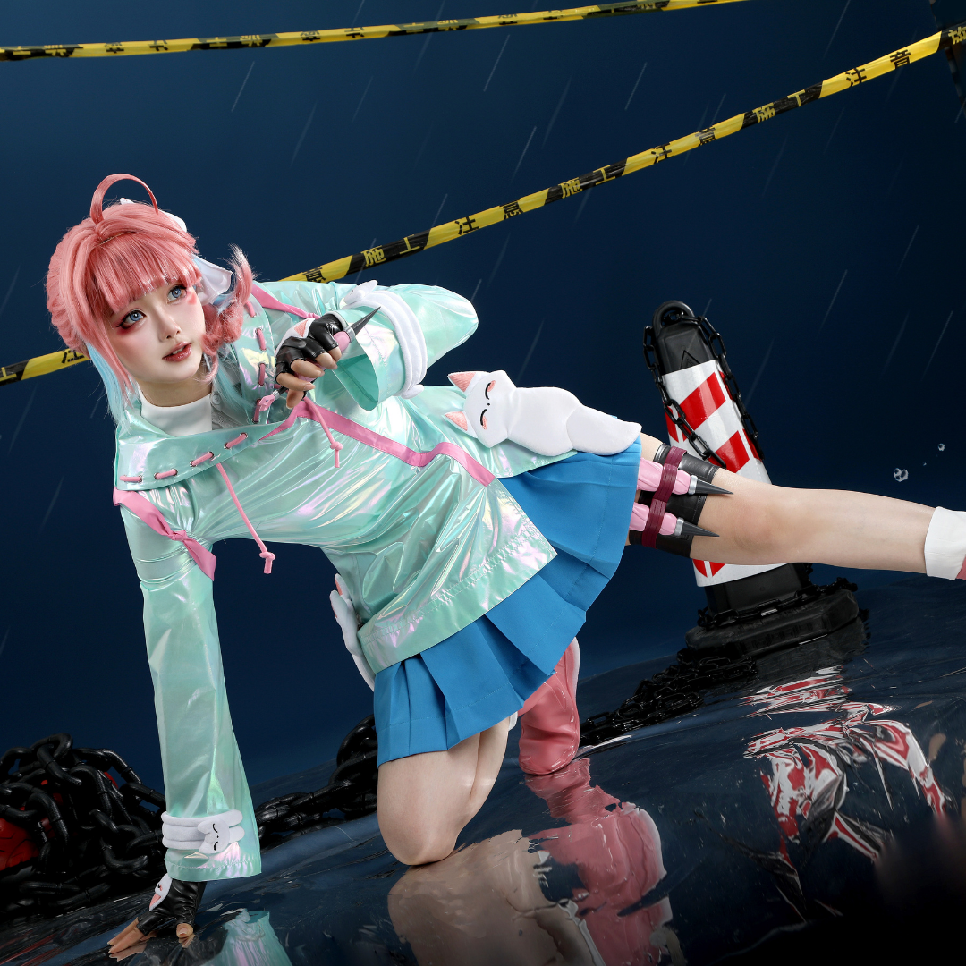 Rolecos Kiriko Rainy Day Costume - Overwatch