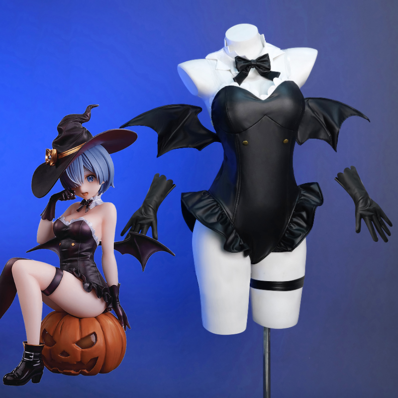 Rolecos Rem Night Wizard Costume - Re0