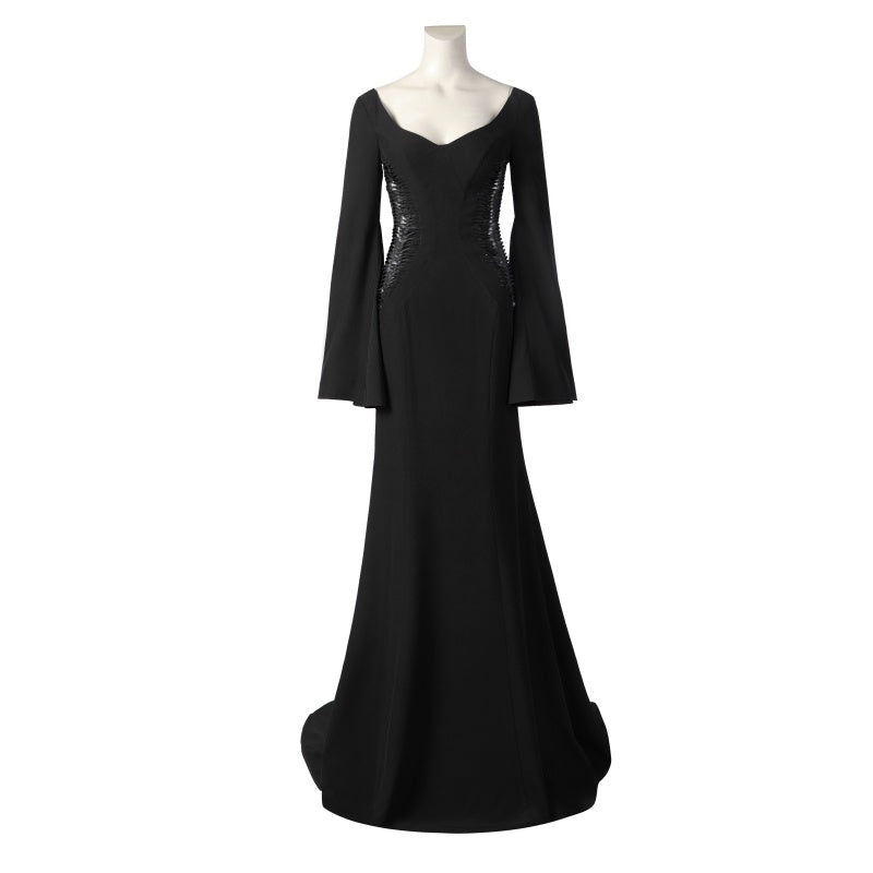 Rolecos Morticia Addam Dress - Wednesday