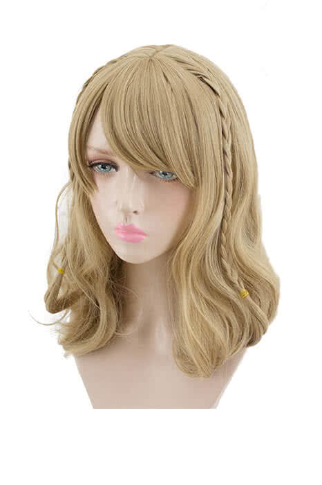 A Sister's All You Need Miyako Shirakawa Long Brown Wave Cosplay Wig - 50cm